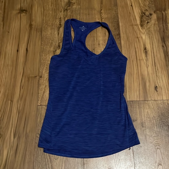 Athleta Tops - Athleta Blue Racerback Tank Top